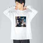 ZZRR12の「サイバーフェリス」 Big Long Sleeve T-Shirt