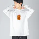 segasworksのトガリネズミとトンガリ帽子（サンタ帽） Big Long Sleeve T-Shirt