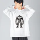 hoodie styleの巨人のオリーガミ Big Long Sleeve T-Shirt