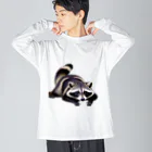 AI イラスト工房の平伏あらいぐま Big Long Sleeve T-Shirt