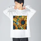 3tomo6's shopのhimawari Big Long Sleeve T-Shirt