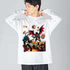 UNchan(あんちゃん)    ★unlimited★の悪魔とランデブー Big Long Sleeve T-Shirt