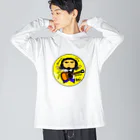 まつのぶ屋さんの尼のキムタク2024 ビッグシルエットロングスリーブTシャツ