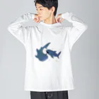 じゅごんの部屋のジンベエブラザーズ Big Long Sleeve T-Shirt