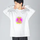 MY.LILILALAのビートに合わせて生きろ Big Long Sleeve T-Shirt