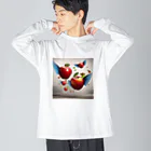 gulbisのお守りりんご Big Long Sleeve T-Shirt