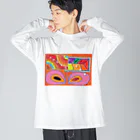 ぴくちゃー55の大好き Big Long Sleeve T-Shirt