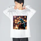 Mako Goodsのギター好きな亀たん Big Long Sleeve T-Shirt