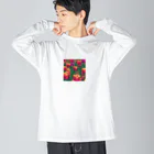 jmdapuwmdのチューリップ ビッグシルエットロングスリーブTシャツ