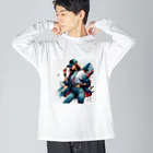 Haru|Casualのカジュアルお姉さん#1 Big Long Sleeve T-Shirt