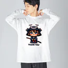 oosakanoojisannの子供侍シリーズ Big Long Sleeve T-Shirt