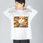 usubokeのハムスターのグルメな冒険 Big Long Sleeve T-Shirt