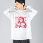 YT_ART PRODUCTSのS.E.I.R.E.I._【LOVE】 ビッグシルエットロングスリーブTシャツ