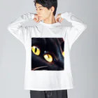 クロネコ屋のクロネコちゃん Big Long Sleeve T-Shirt