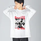 R&N Photographyのボクシングは人生だ Big Long Sleeve T-Shirt