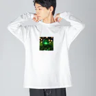 ZeroCreativeのエメラルドエンチャント Big Long Sleeve T-Shirt