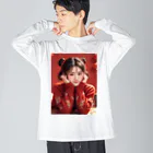 沢村 愛梨 Official Shopの沢村 愛梨 公式グッズ 第2弾 ビッグシルエットロングスリーブTシャツ