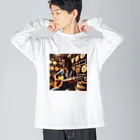 age3mのテネシーブルース Big Long Sleeve T-Shirt