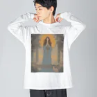 MOONのImagine moonシリーズ Big Long Sleeve T-Shirt