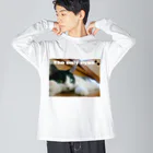 オンリーワンの 『The only nyan🐾』 Big Long Sleeve T-Shirt