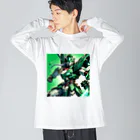 edie_のエメラルドテンペスト Big Long Sleeve T-Shirt