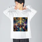 itohmaの梵字＋AI Big Long Sleeve T-Shirt