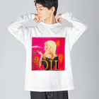 POTEL-SISのTHE OIL （ジ・オイル）グッズ ビッグシルエットロングスリーブTシャツ