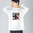 某アニメ風グッズのバトルブレイズ・バロックス Big Long Sleeve T-Shirt