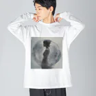 d-design-labの幻想的な女性のグッズ Big Long Sleeve T-Shirt