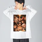 AQUAMETAVERSEの誕生日パーティーだ アメジスト 2846 Big Long Sleeve T-Shirt