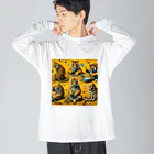 ひのえまるの虎の詰め合わせ Big Long Sleeve T-Shirt