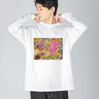 Shinya_Moritaのabstract Big Long Sleeve T-Shirt