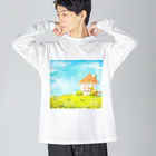 sakura_nakoのおうち ビッグシルエットロングスリーブTシャツ