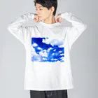 わいの青空 ビッグシルエットロングスリーブTシャツ