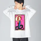 Mizna Wadaの人頭蛇娘 - 見世物趣味 Big Long Sleeve T-Shirt