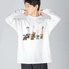 チイラボストアのスタンドくん Big Long Sleeve T-Shirt