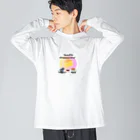 rokkakukikakuのスフレチーズケーキ Big Long Sleeve T-Shirt