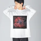 S204_NanaのIC1396 ガーネットスター Big Long Sleeve T-Shirt