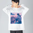 ゆーきの都市の狭間で Big Long Sleeve T-Shirt