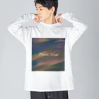 納豆ごはんのMoonlit World Big Long Sleeve T-Shirt