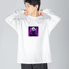 keistyleの最強パンダ Big Long Sleeve T-Shirt