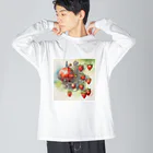 Oimo_shanの機械仕掛けのイチゴさん Big Long Sleeve T-Shirt