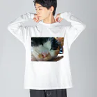 fashion-sametarouのミーちゃん2 Big Long Sleeve T-Shirt