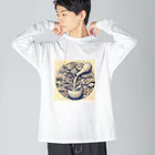 ろっくおんの徳利とお猪口 Big Long Sleeve T-Shirt