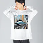 須藤 匠＠ナイセン団㌠の未来新幹線 Big Long Sleeve T-Shirt