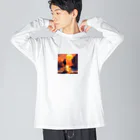 mazislowlifeの夕日の眺め Big Long Sleeve T-Shirt