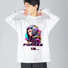 Dis GuapのYFI Big Long Sleeve T-Shirt