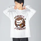 サンゴちゃん🎵のハリモ・シンフォニー ビッグシルエットロングスリーブTシャツ