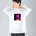 in the moodの006 mood room ビッグシルエットロングスリーブTシャツ