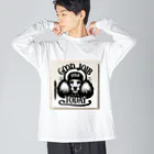 keikei5の上品な表情のプードル Big Long Sleeve T-Shirt